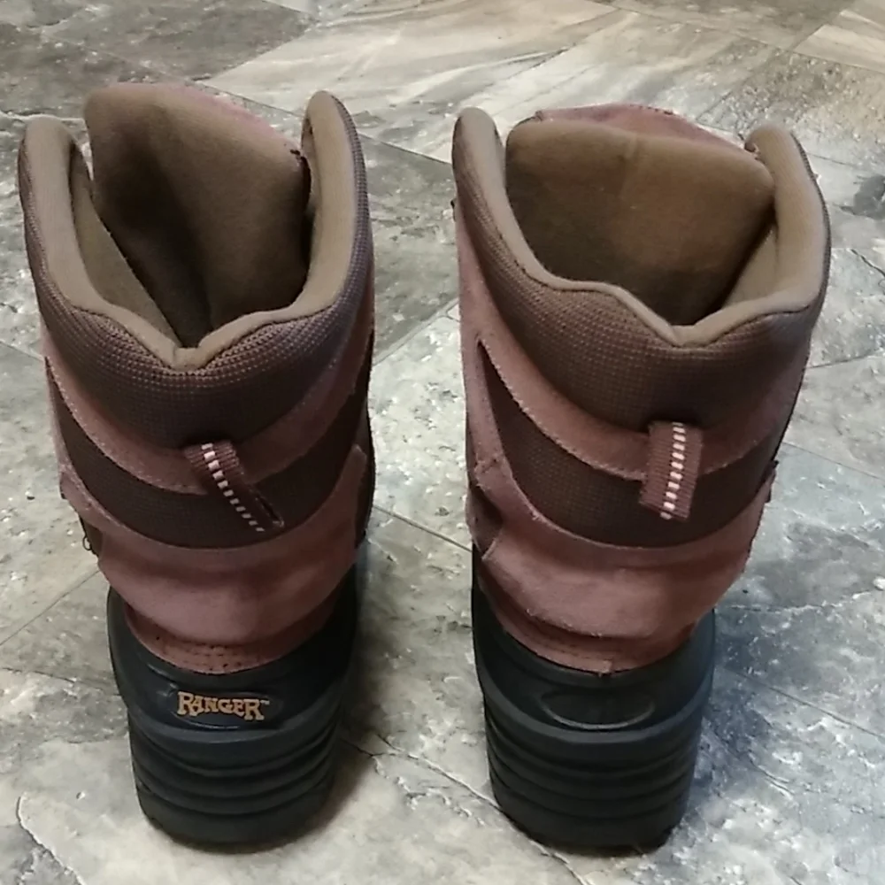 Ranger Lark Burgundy Snow Winter Boots‎ 10